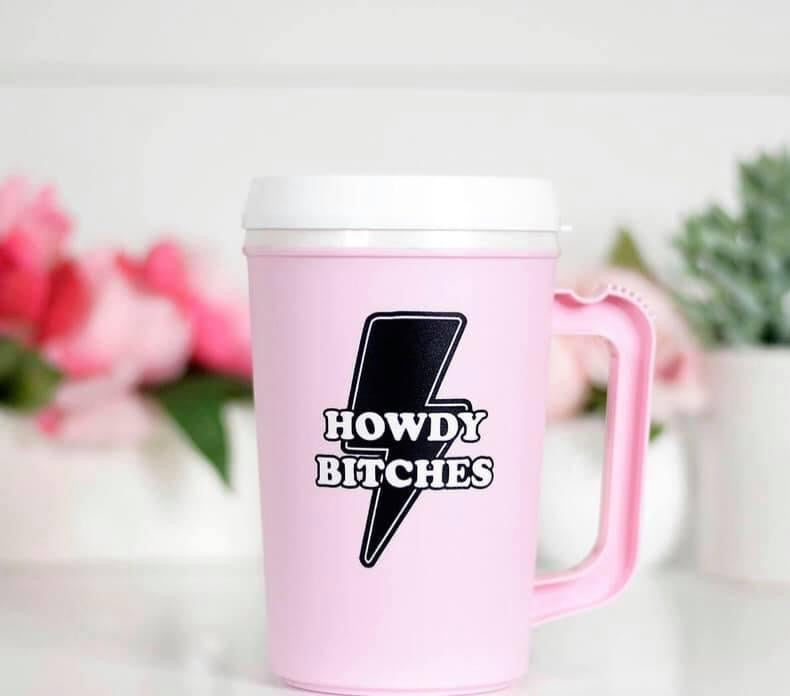Howdy Bitches Trucker Mug
