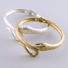 Designer Inspired Snake Hinge Bracelet
