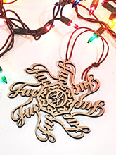 F*ckflakes Wooden 2020 Ornament